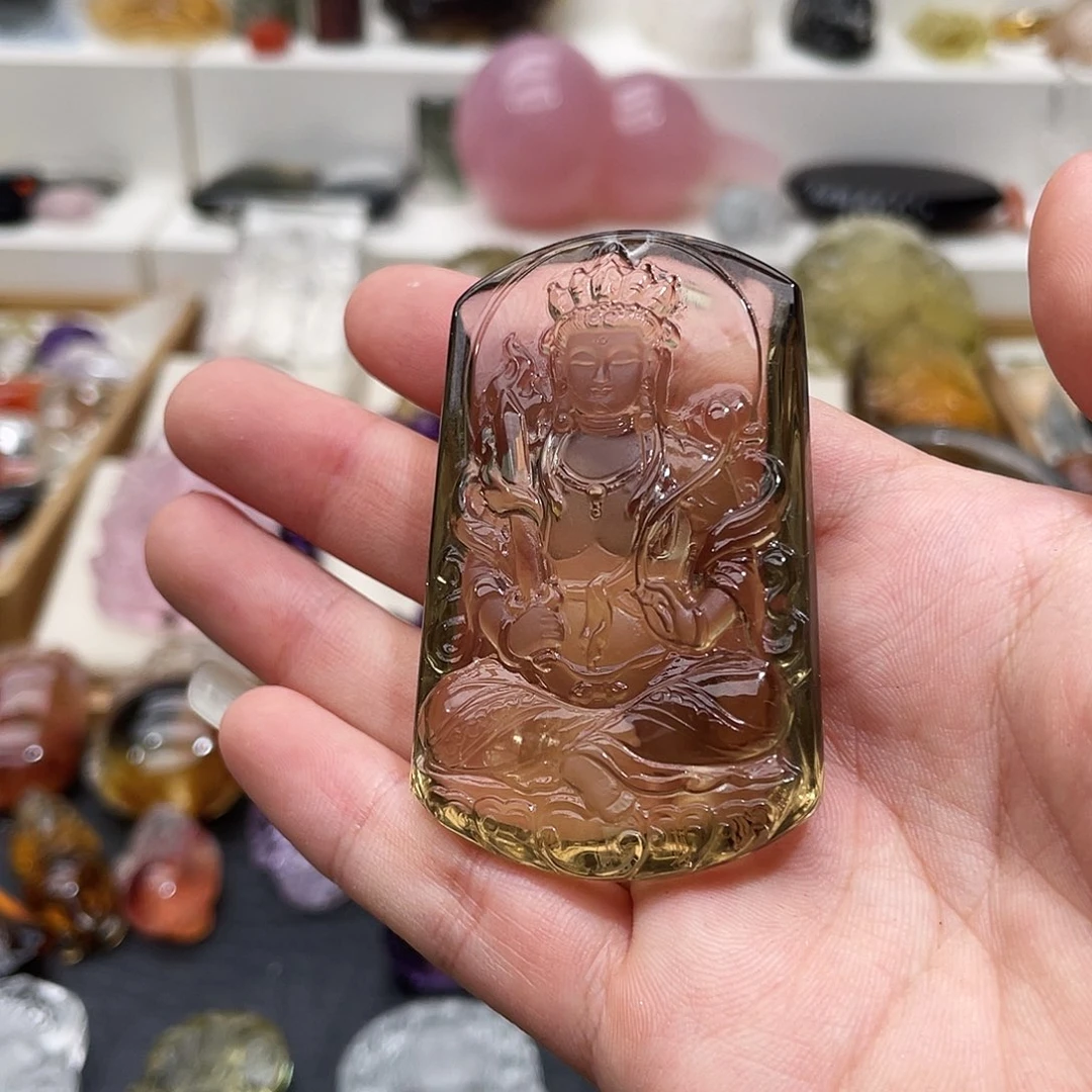 未镶嵌颈饰水晶半***奶定制