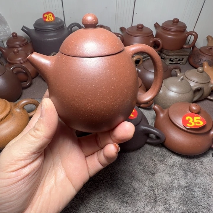 紫砂茶壶一*.瑕疵龙蛋