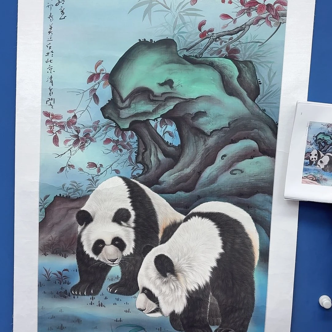 国画多次参加国内外书画