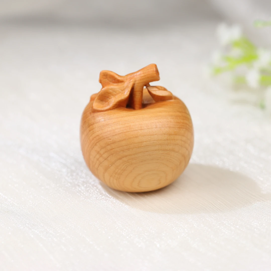 【麦子家族年终大促】天然崖柏苹果时尚百搭礼物送礼 D2781