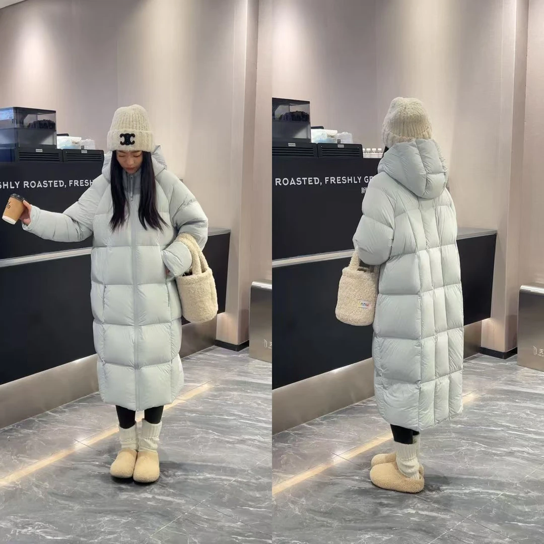 300g充绒-阔版显瘦冬新款韩版百搭羽绒服外套女