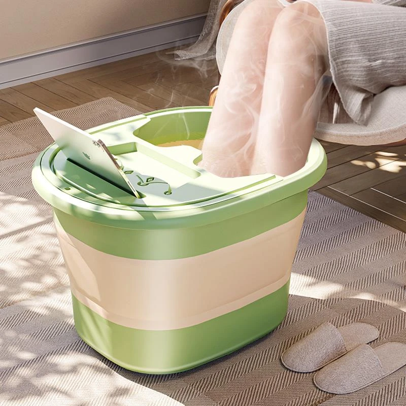 可折叠泡脚桶家用可携式足浴盆泡脚盆过小腿洗脚盆按摩养生桶神器