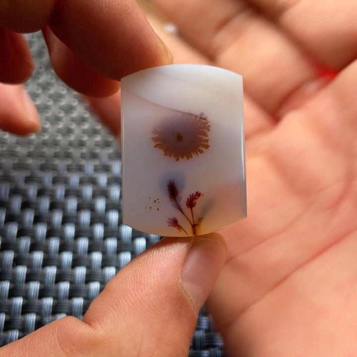 大***钟玛瑙/玉髓未镶嵌颈饰