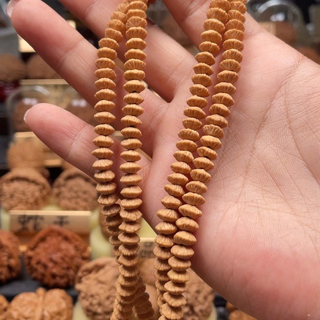 犇***龘文玩核桃把件莲花