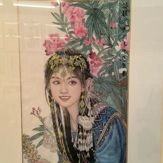 国画人物画作精品