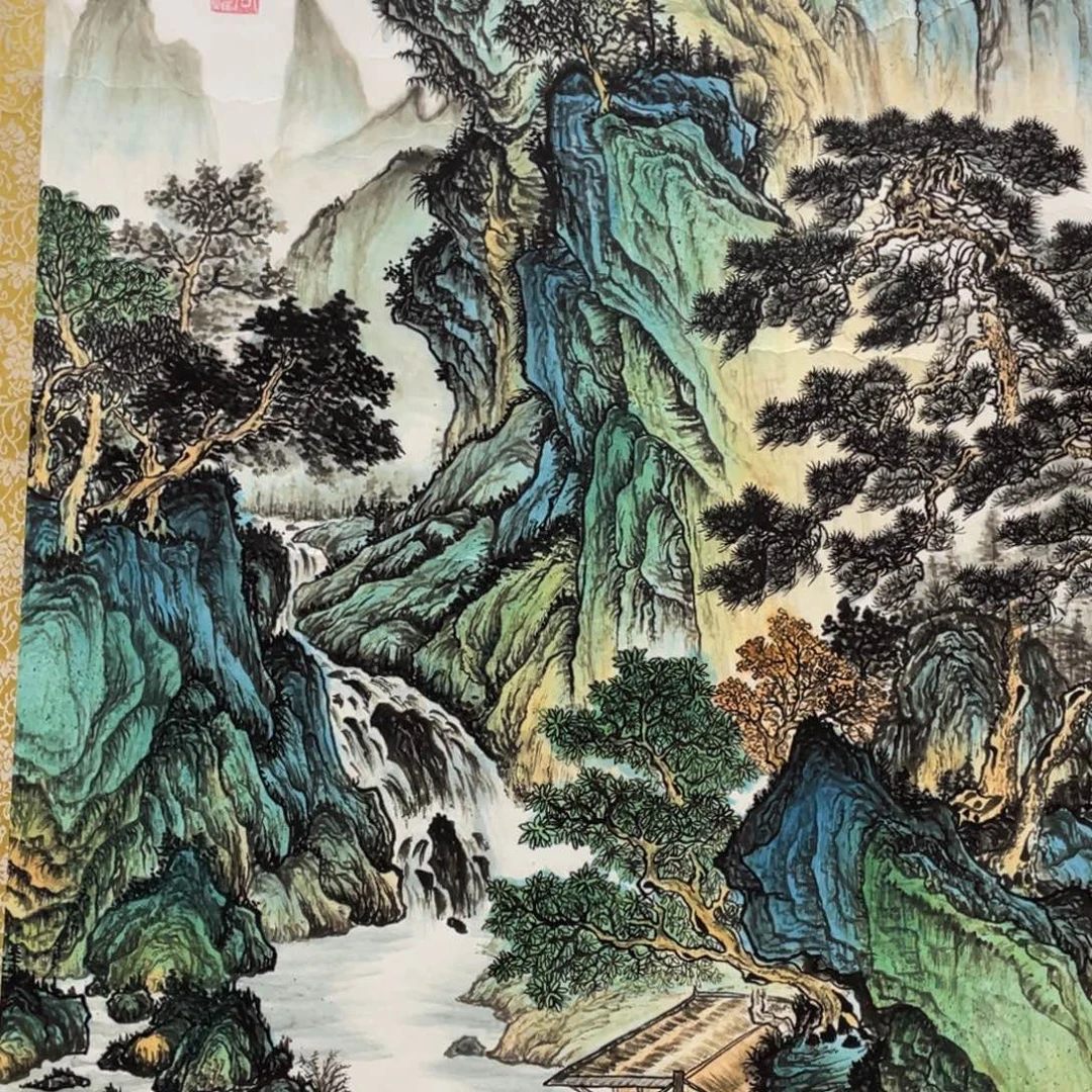 国画老师手笔手绘作品w