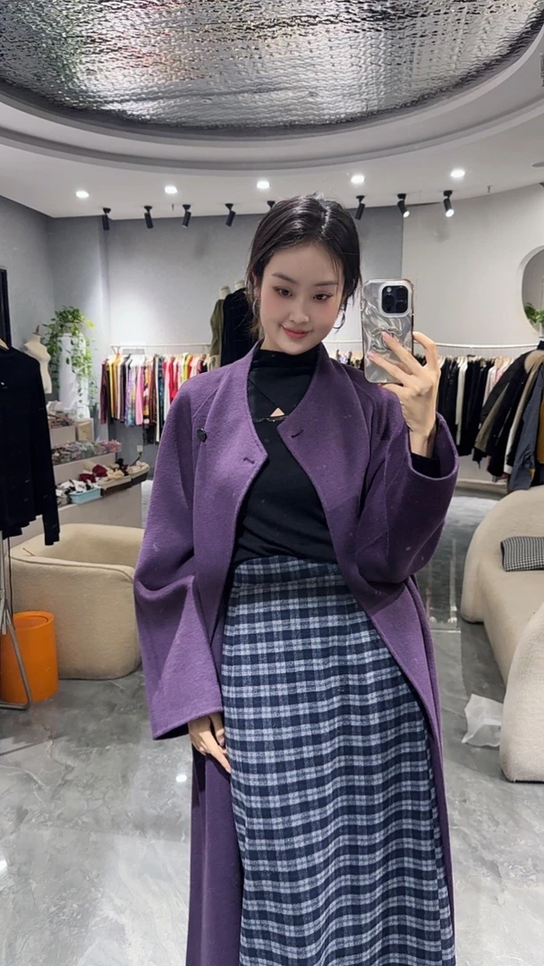 澳洲100%精细羊毛大衣