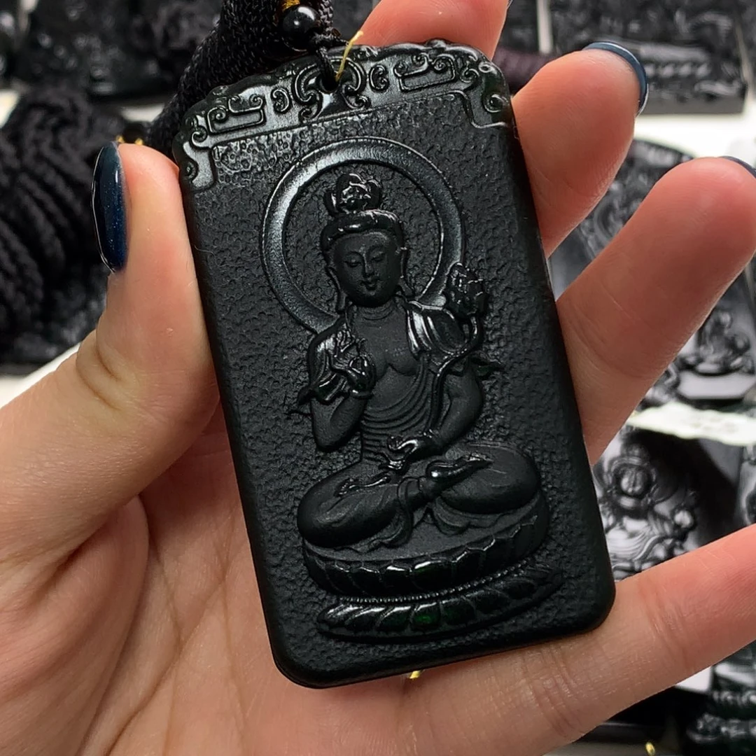 天然a货钢琴黑挂件