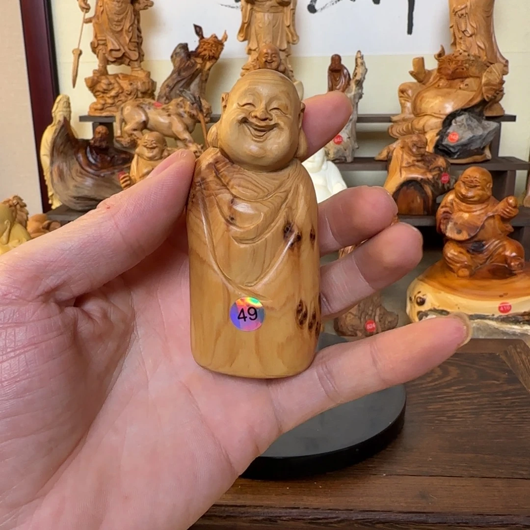 崖柏小木匠艺雕一物一拍