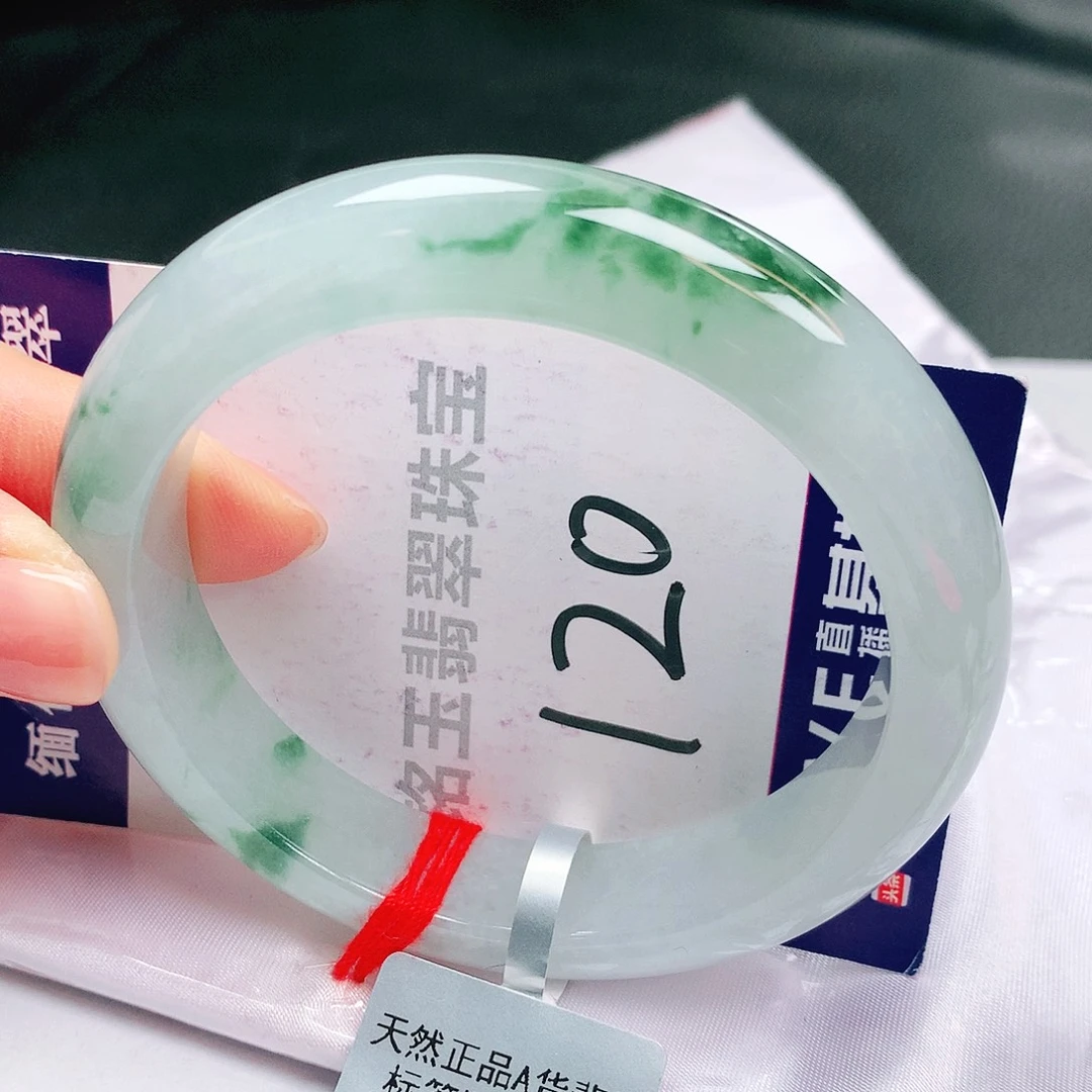 翡翠未镶嵌手镯缅甸天然a货翡翠手镯