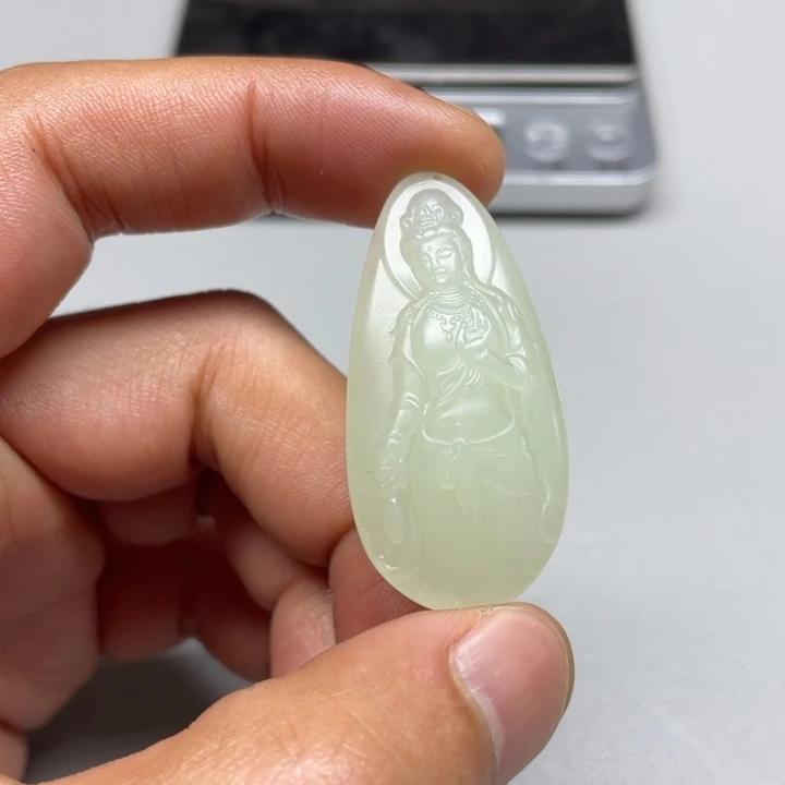 和田玉吊坠(不含链)未镶嵌用****0