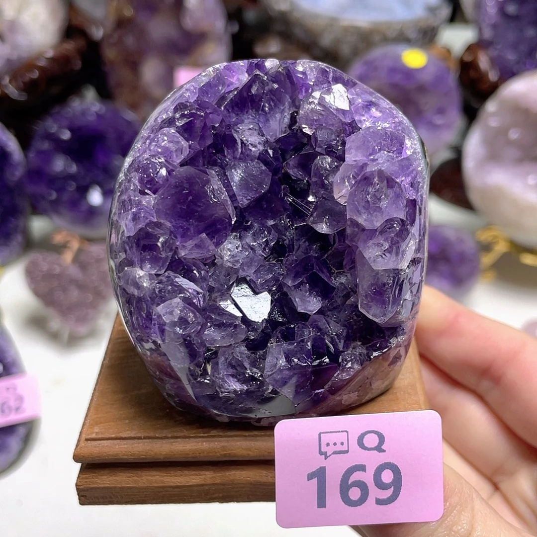未镶嵌珠宝半成品紫晶