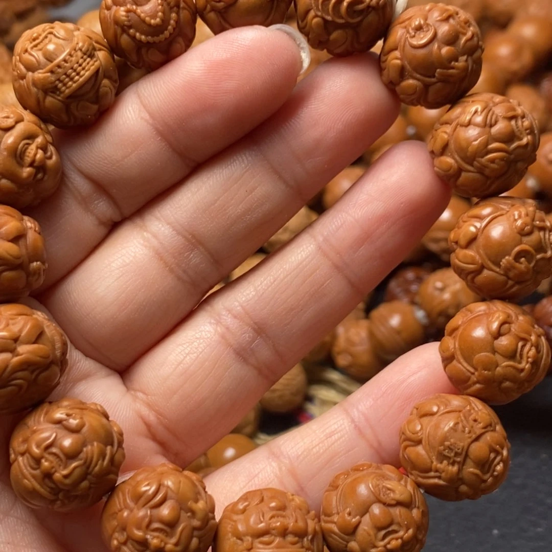 猴头核桃手串猴头