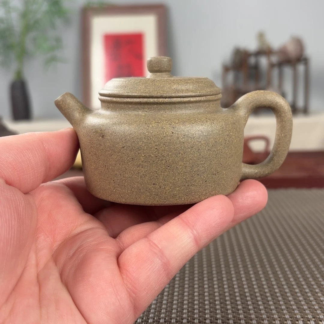 紫砂茶壶微瑕黄龙山原矿紫砂壶