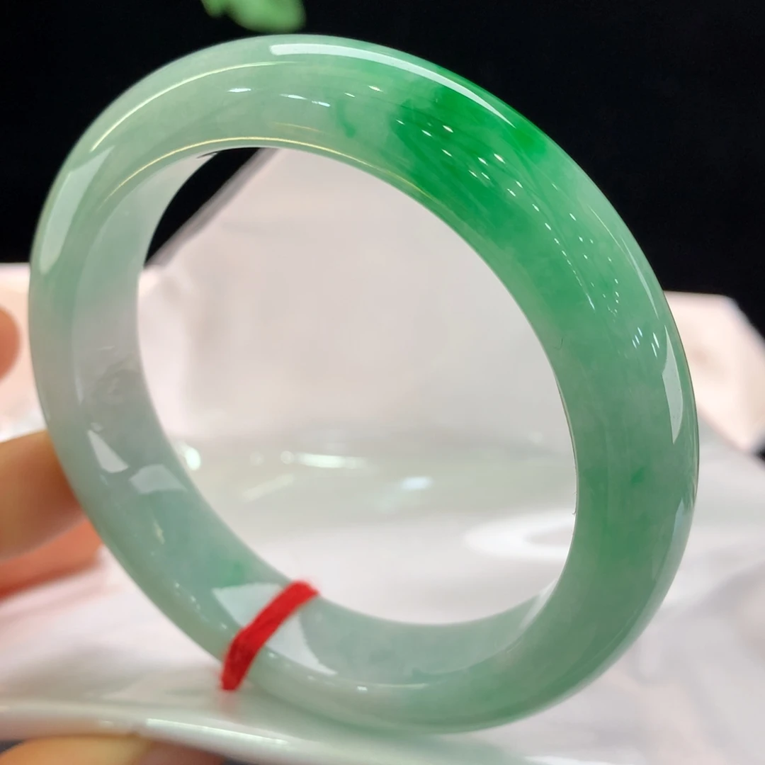 翡翠未镶嵌手镯0002