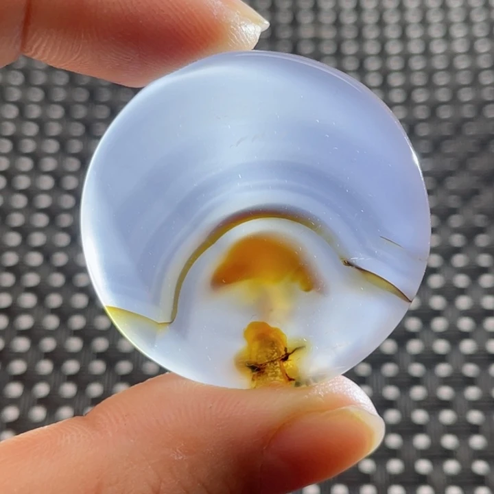 玛瑙/玉髓吊坠(不含链)未镶嵌老***城有孔洞