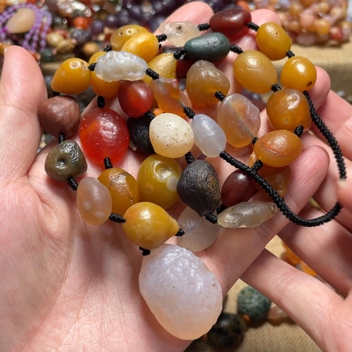 玛瑙/玉髓合金手链