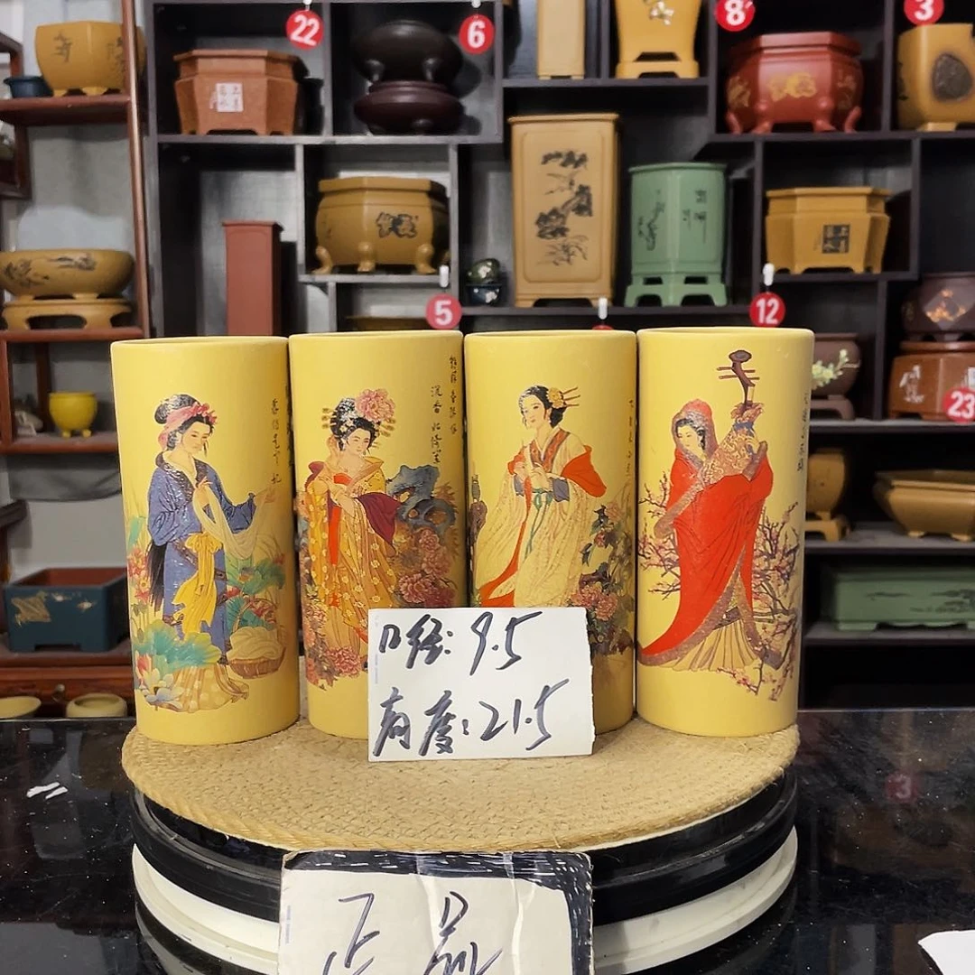 D-盆尚好紫砂花盆