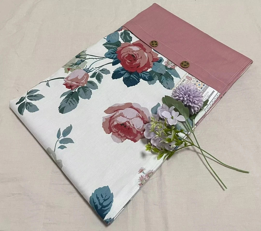 【A050牡丹】单人被套1.5*2.0米被罩纯棉100全棉加厚纯棉被罩