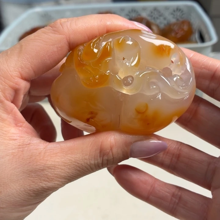 玛瑙/玉髓未镶嵌吊坠(不含链)