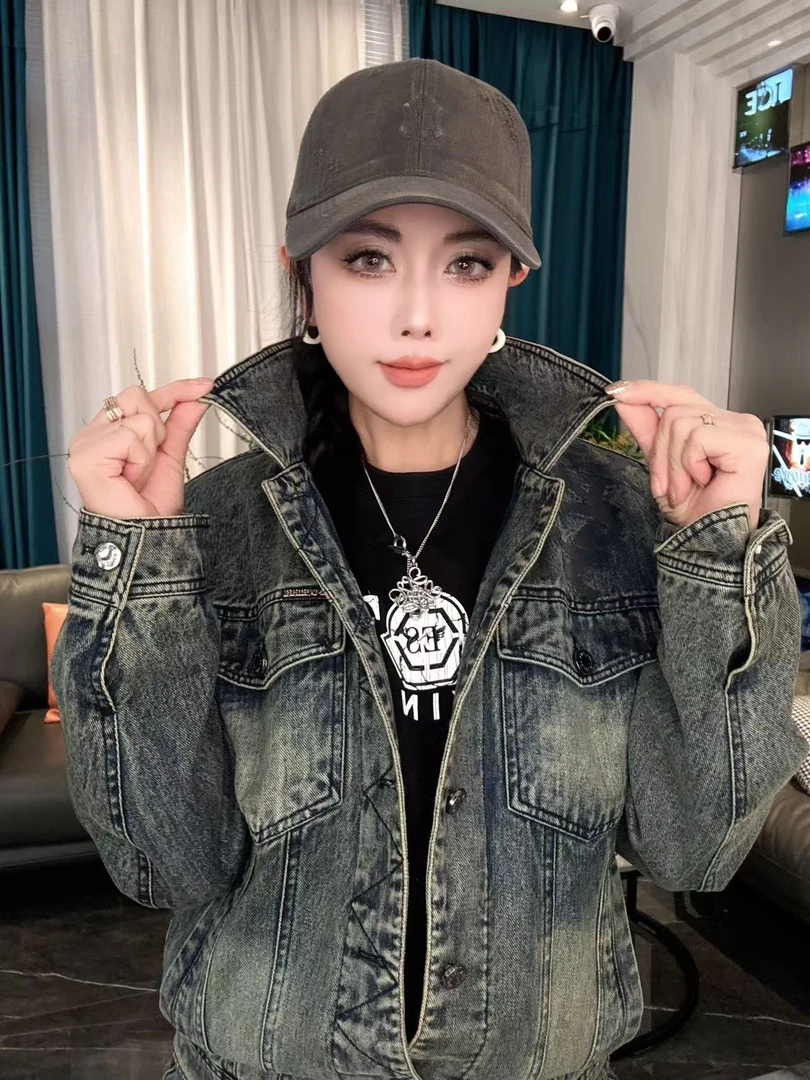 【JDKJ】潮品轻奢高端气质百搭休闲男士牛仔夹克J134