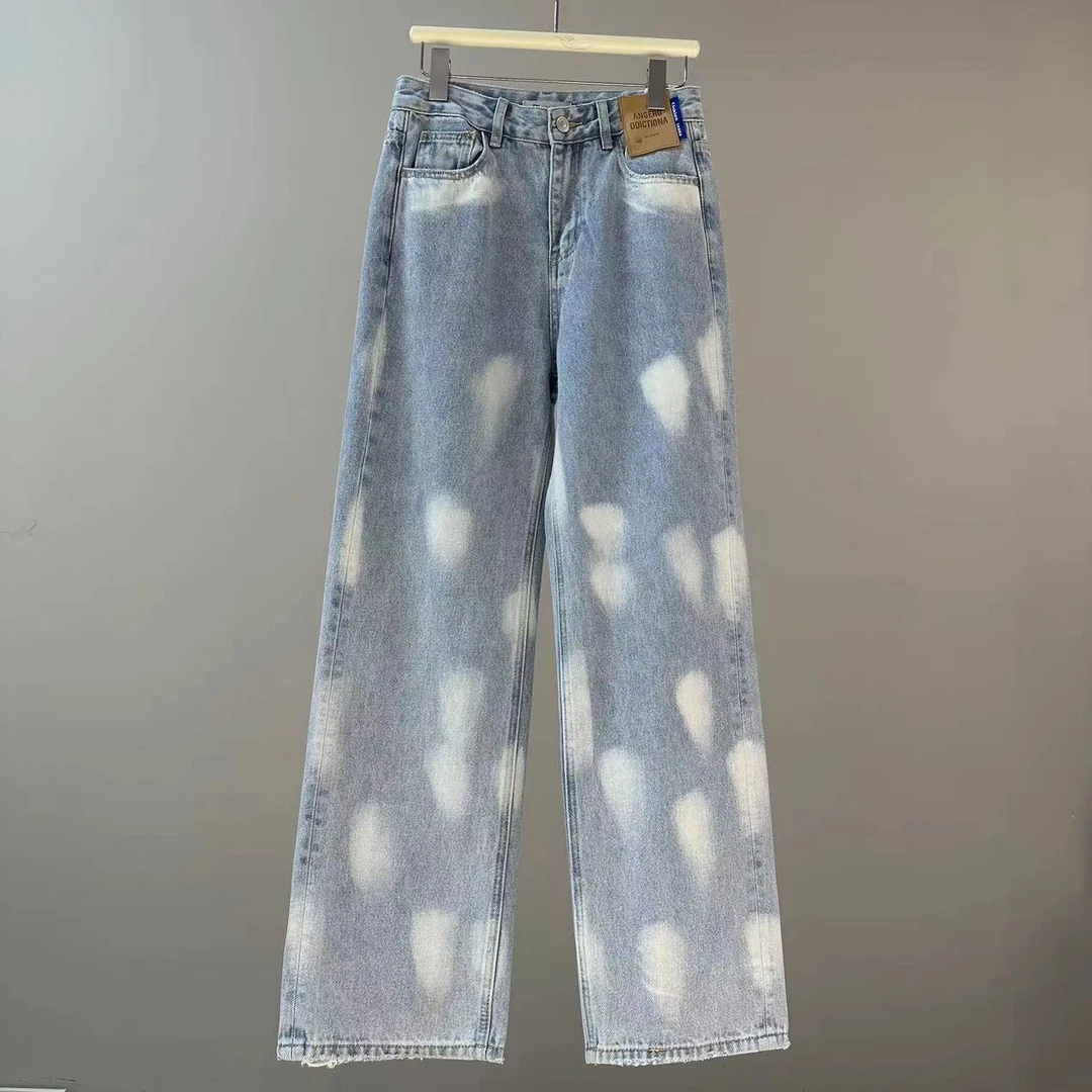 【ARONG阿荣家】牛仔裤63233-蓝色-XL