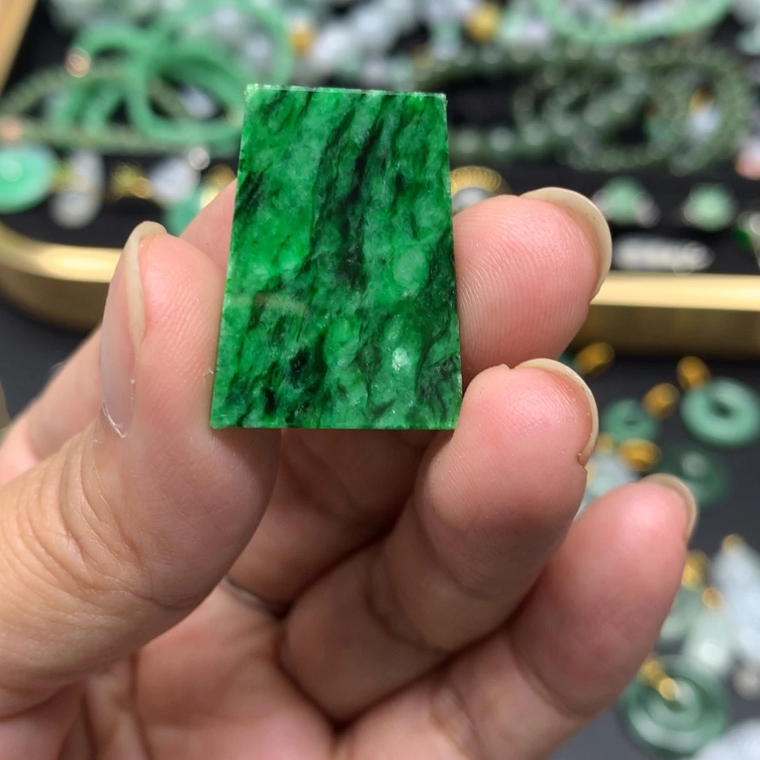 吊坠(不含链)未镶嵌翡翠有纹裂
