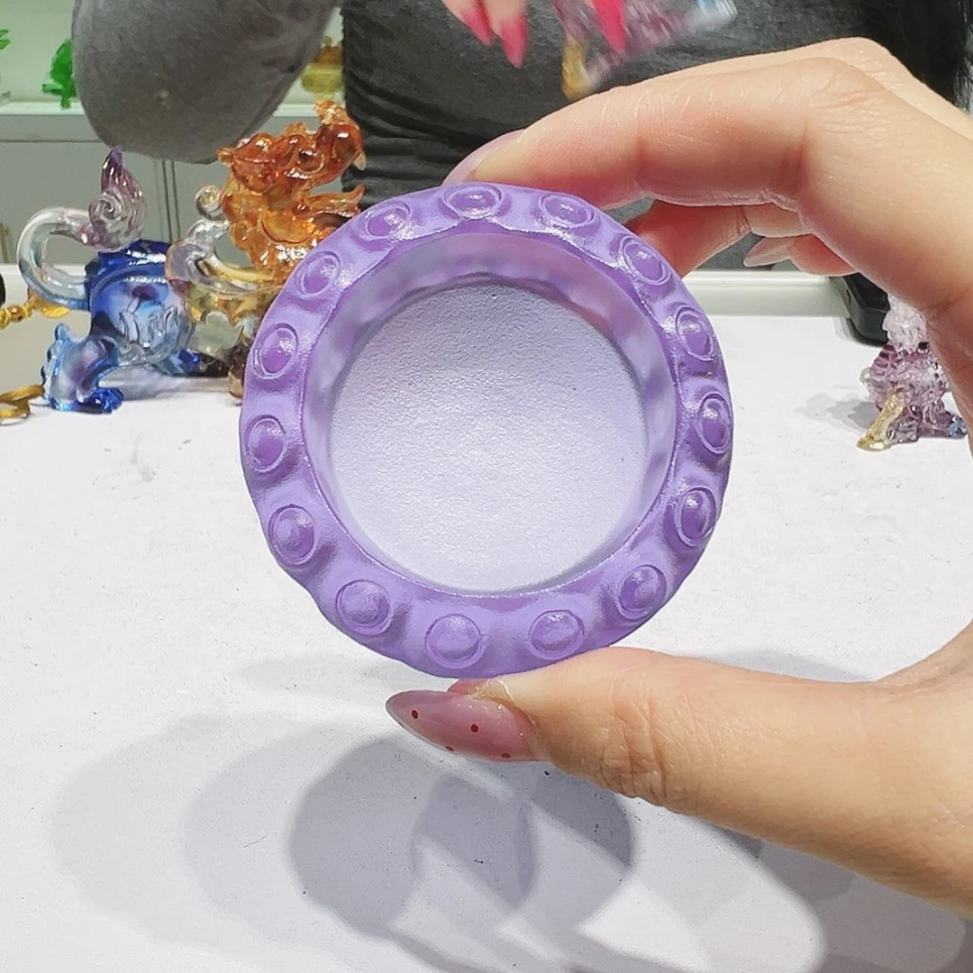 【闪购商品】手工艺品琉璃供水杯两个