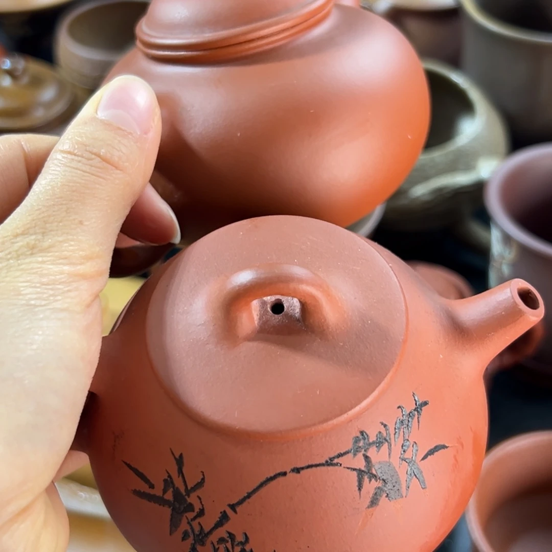 紫砂茶杯半手微瑕不退不换