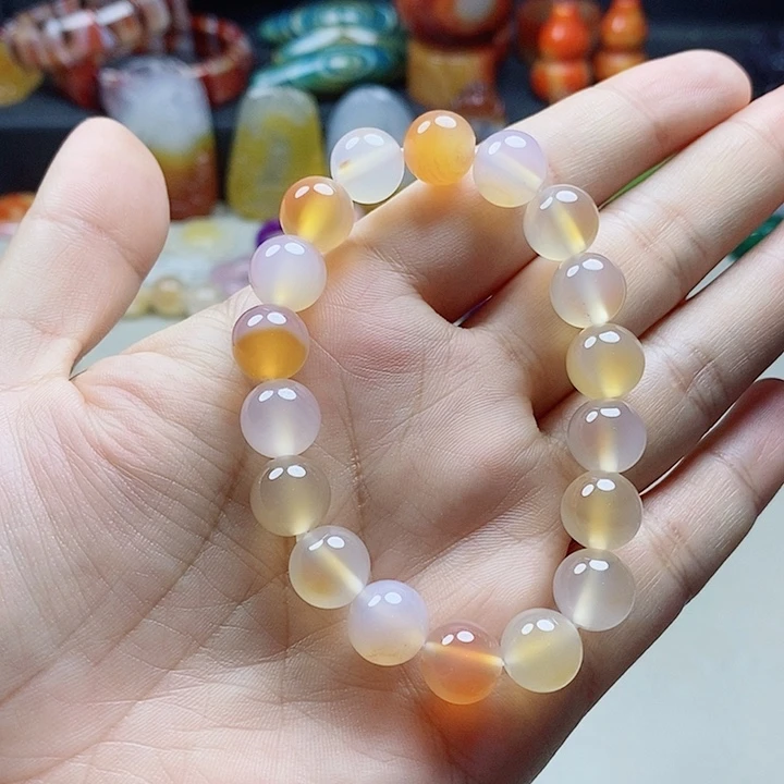 未镶嵌手链玛瑙/玉髓枫*