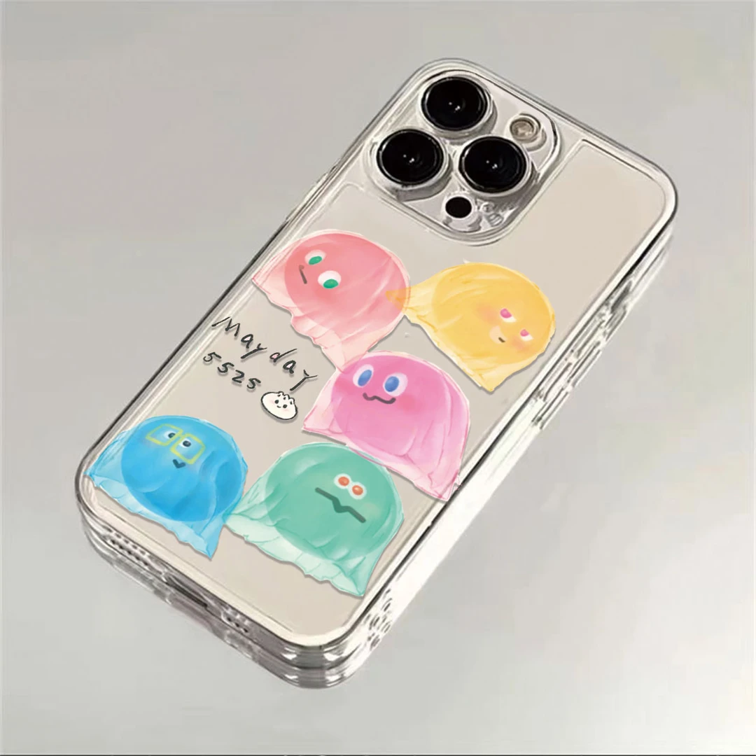 五月天5525适用苹果iPhone15/16promax华为手机壳13/14太空壳趣味