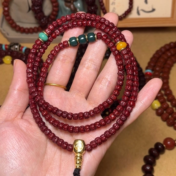 金刚菩提吊坠马****园佛手脖挂5