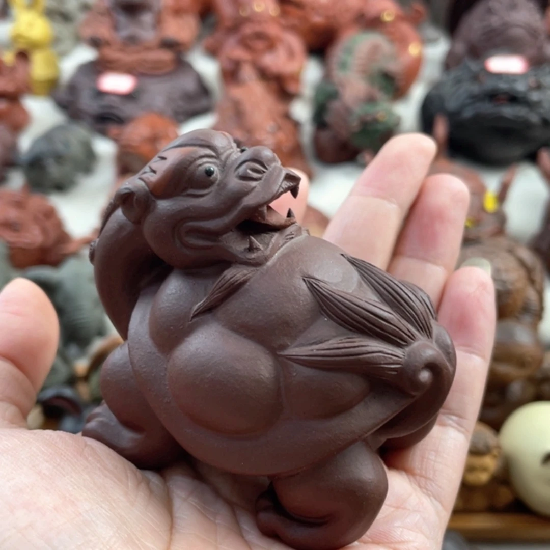 【闪购商品】紫砂茶宠紫砂龙龟