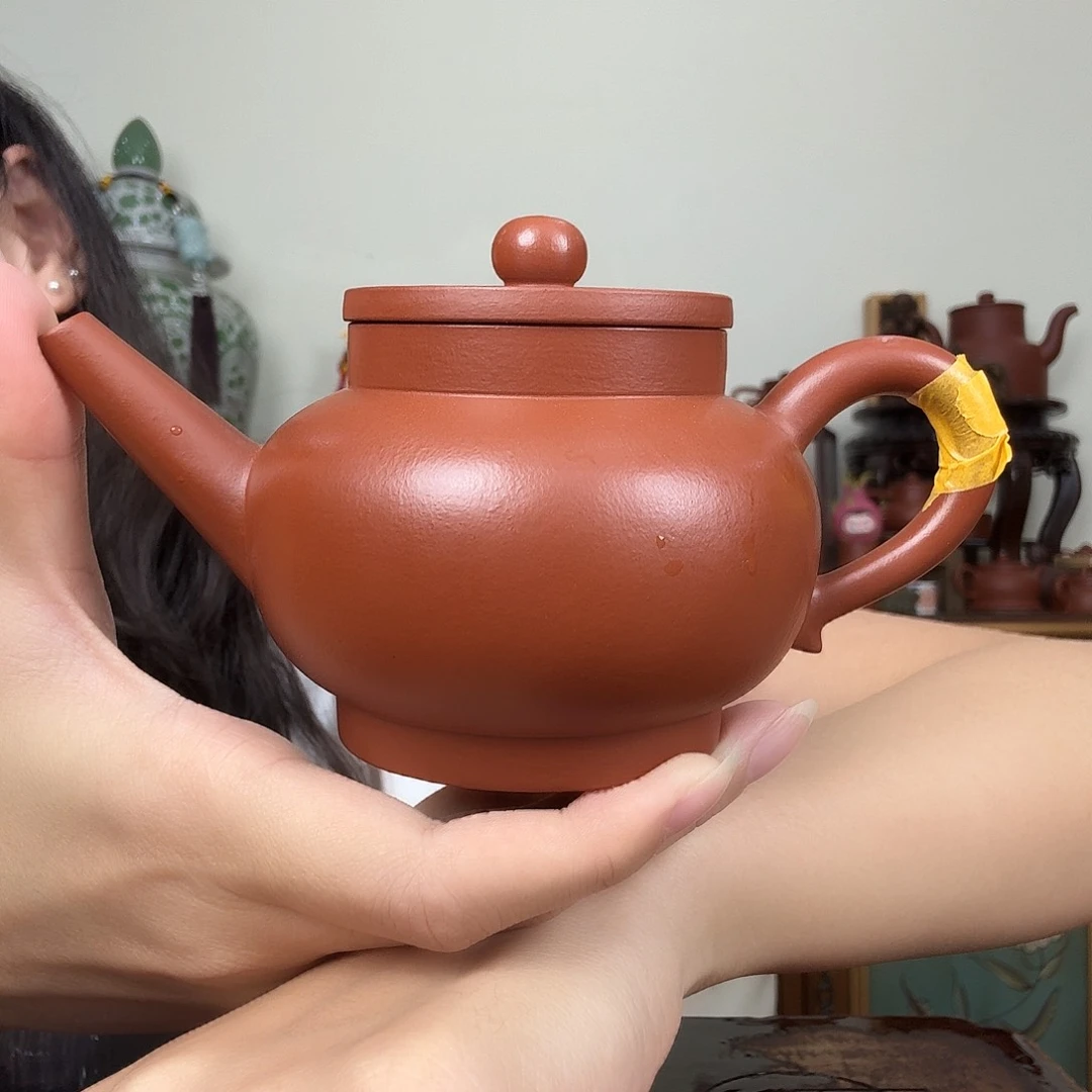 茶壶紫砂底部鼓包随机发