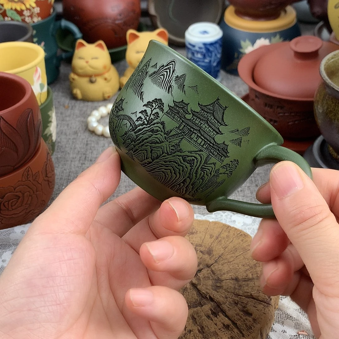 茶杯紫砂高端主人杯