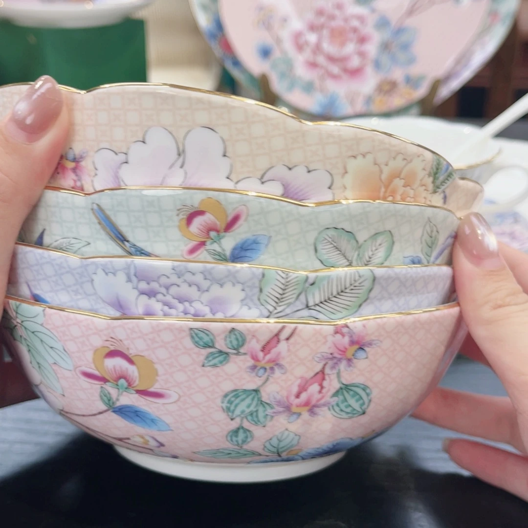 四个梅花碗——————————