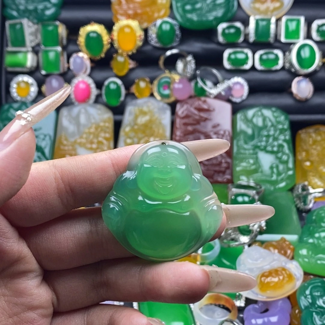 玛瑙/玉髓未镶嵌颈饰