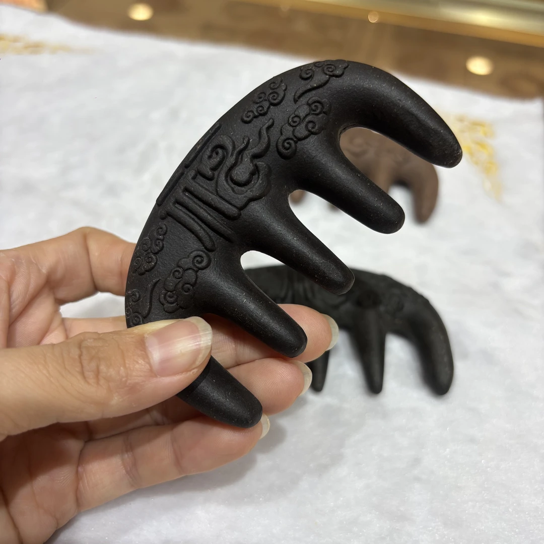 中药合香梳 天然手作 无香精无胶水 何首乌梳子养发焕黑防脱
