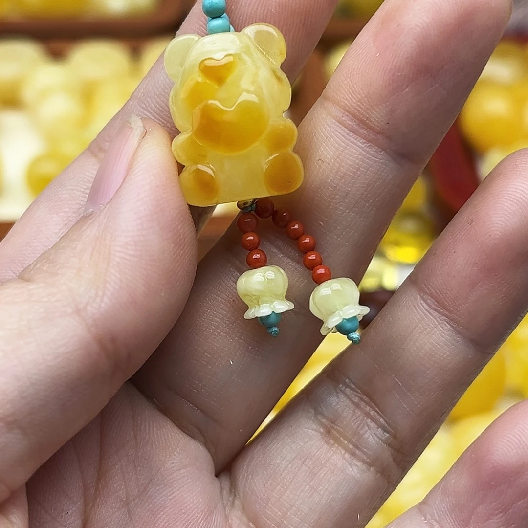 蜜蜡未镶嵌裸石天然