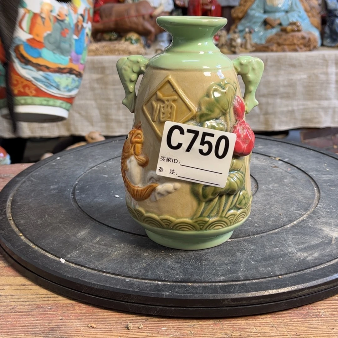 后***期瓷片明玉家的公仔