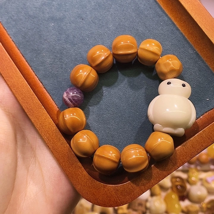 手串猴头核桃大白手捻