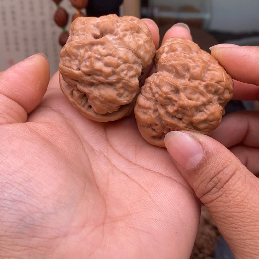 文玩核桃把件43蛤蟆头