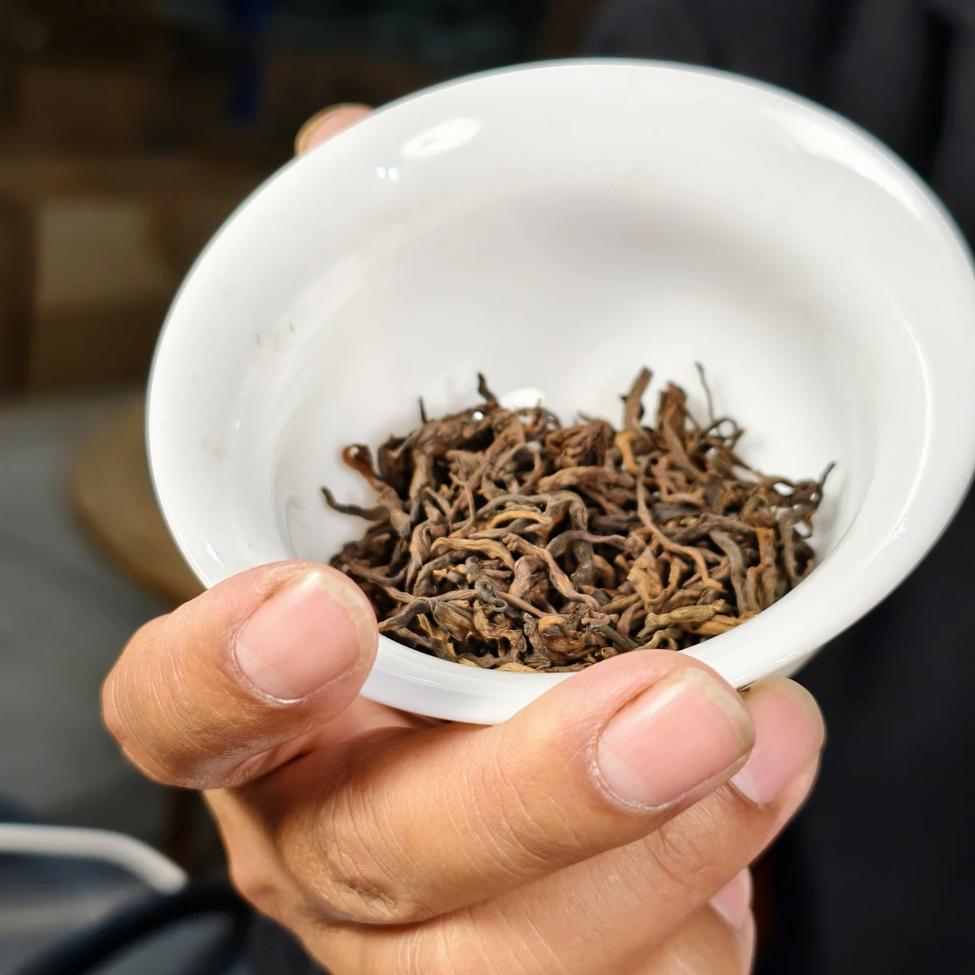 老曼峨75号-2018年老曼峨纯发熟茶普洱熟茶散500克/份
