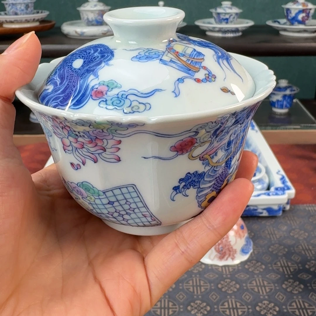 瓷片笔*。优游瓷生活雅器