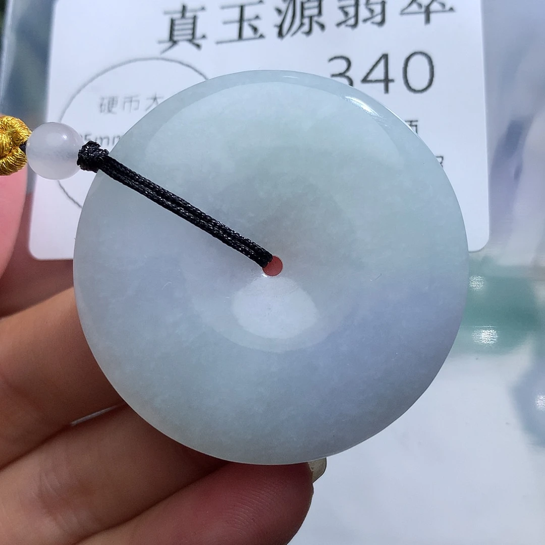 翡翠未镶嵌颈饰340