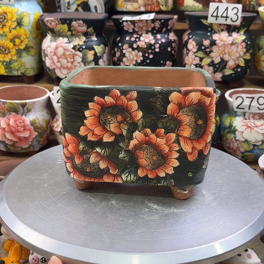 小***包景德镇炫彩手绘口14