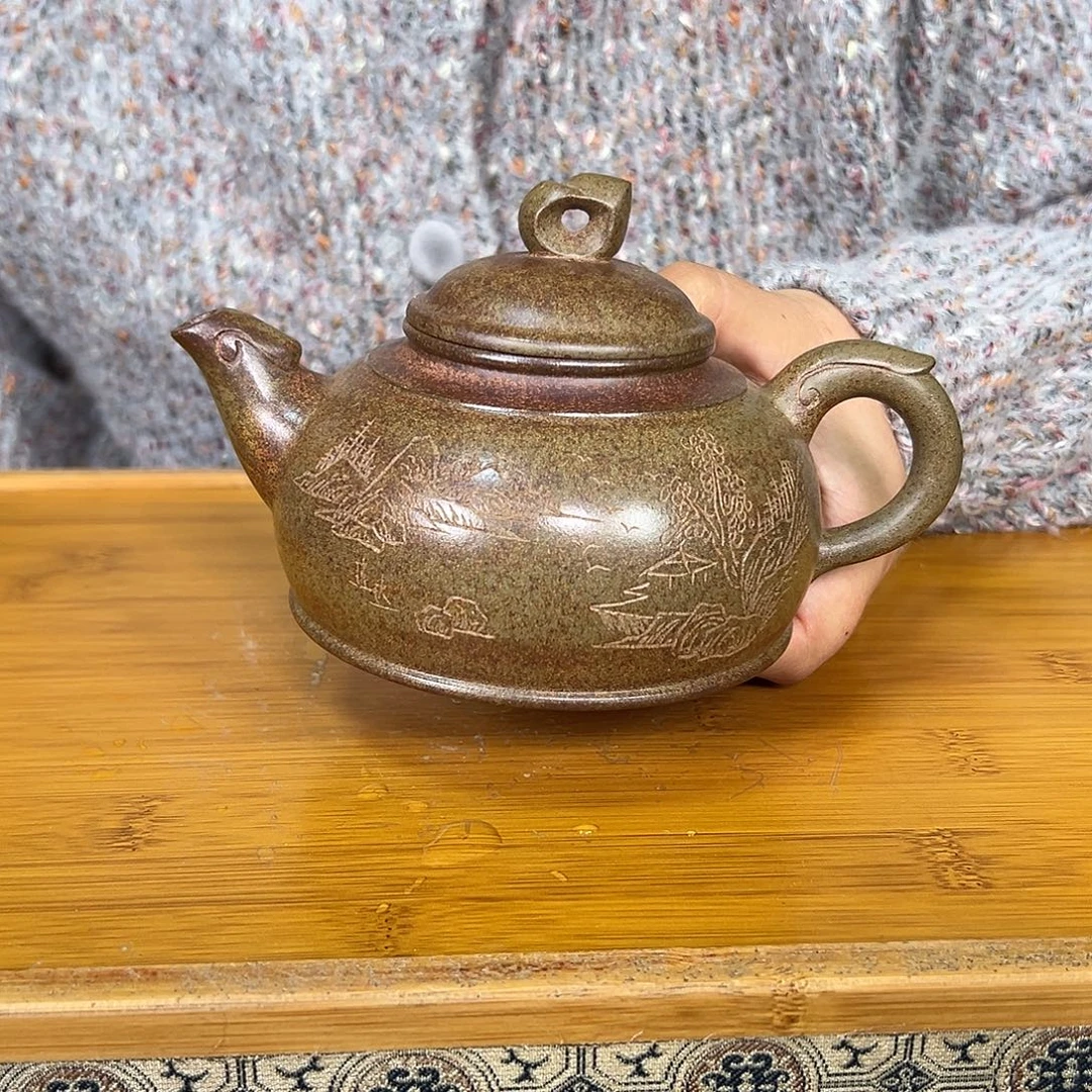 紫砂茶壶原矿紫砂
