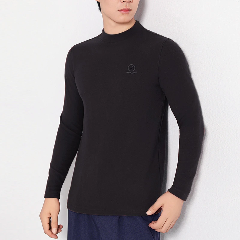 DBS 双面绒保暖打底衣男