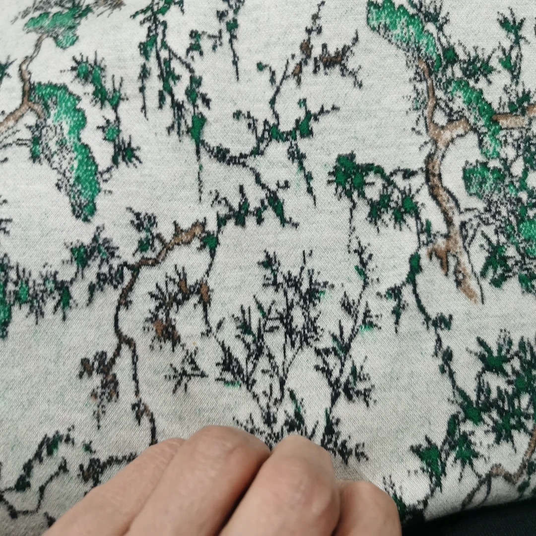 织花奥绒布料10号1.2米布头