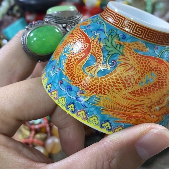 精品购物摆件大**朝戒指